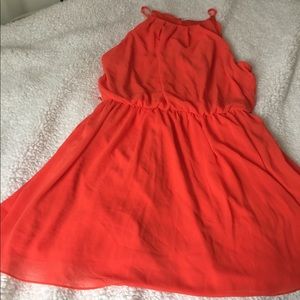 Beautiful orange dress